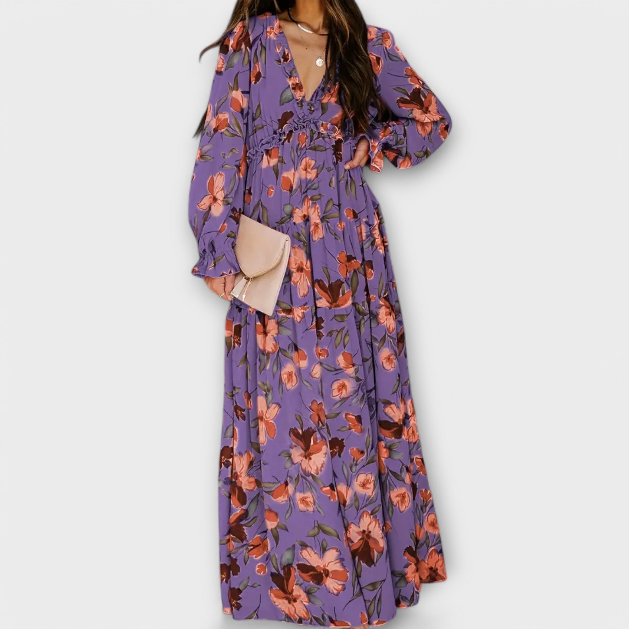 Anneliese - Damen-Maxikleid