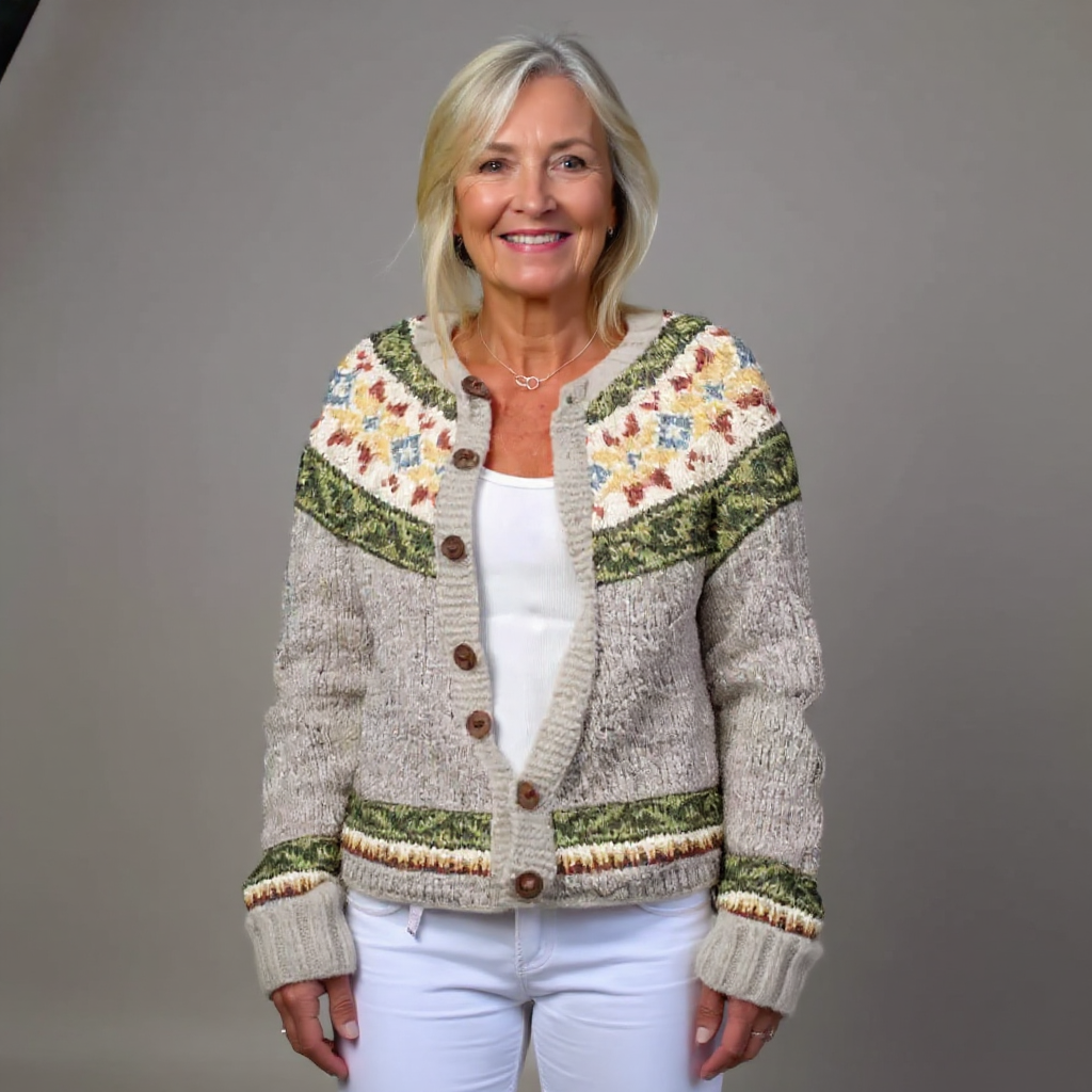 Mabel - Vintage-Strickjacke