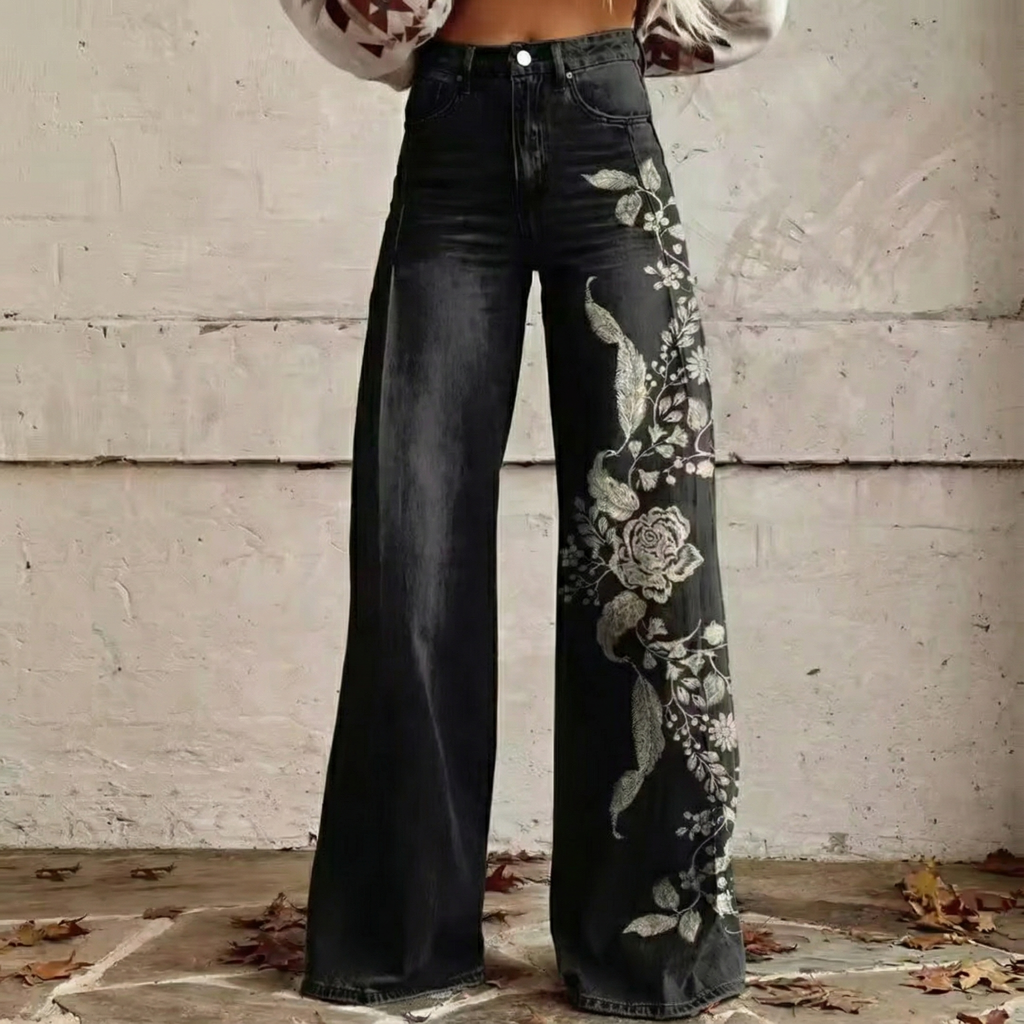 Claudia - Weite Boho-Vintagehose