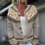 Sienna - Fair-Isle-Strickjacke