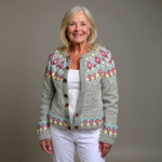 Selin - Fair-Isle-Strickjacke