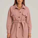 Martina - Schicke elegante Jacke - Pink