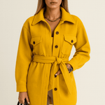 Martina - Schicke elegante Jacke - Gelb