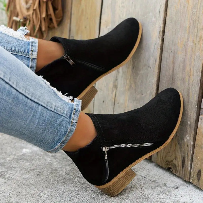 Mathilde - Damen-Wildlederstiefel