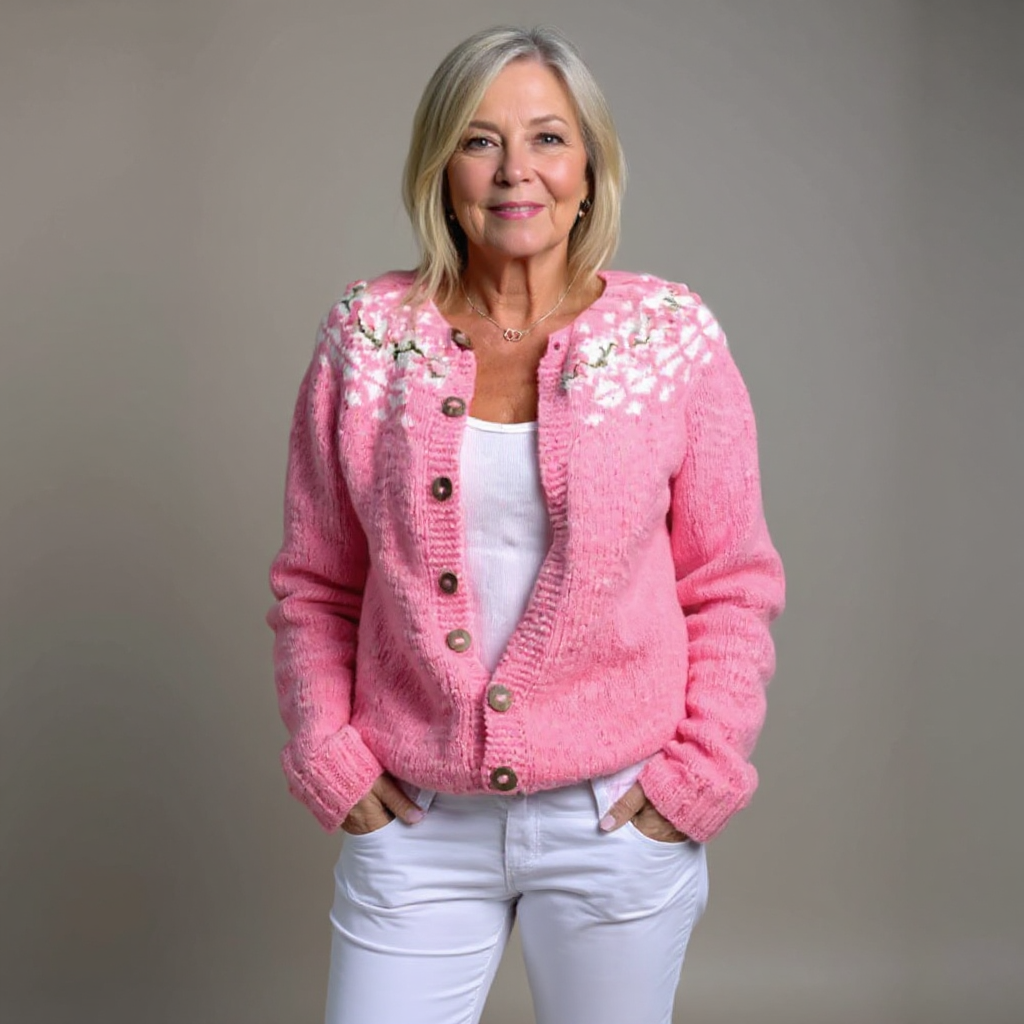 Sanne - Isländische Strickjacke
