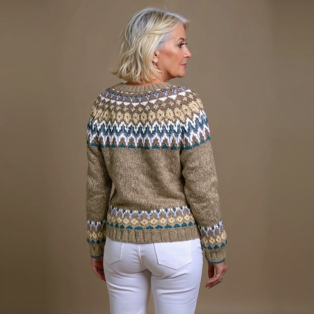 Kirsa - Vintage-Strickjacke