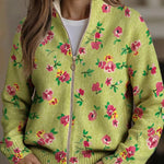 Neele - Cardigan mit floralem Muster