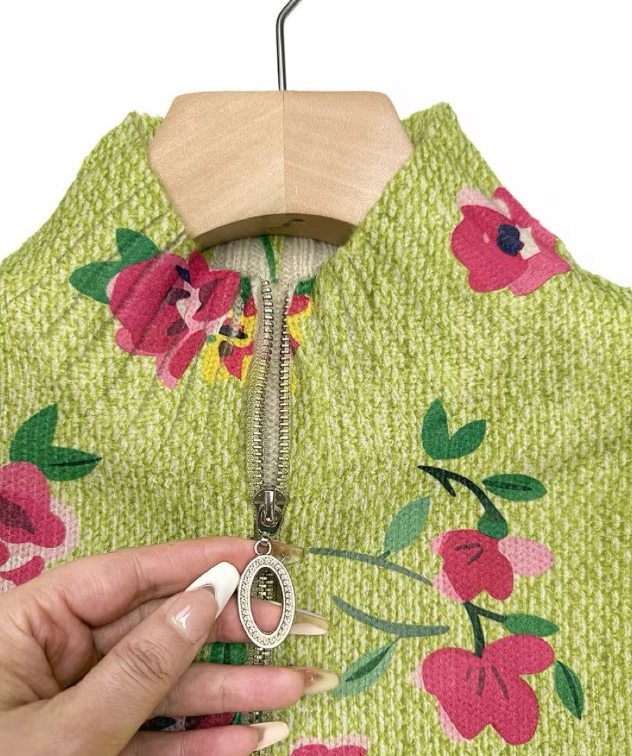 Neele - Cardigan mit floralem Muster
