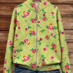 Neele - Cardigan mit floralem Muster