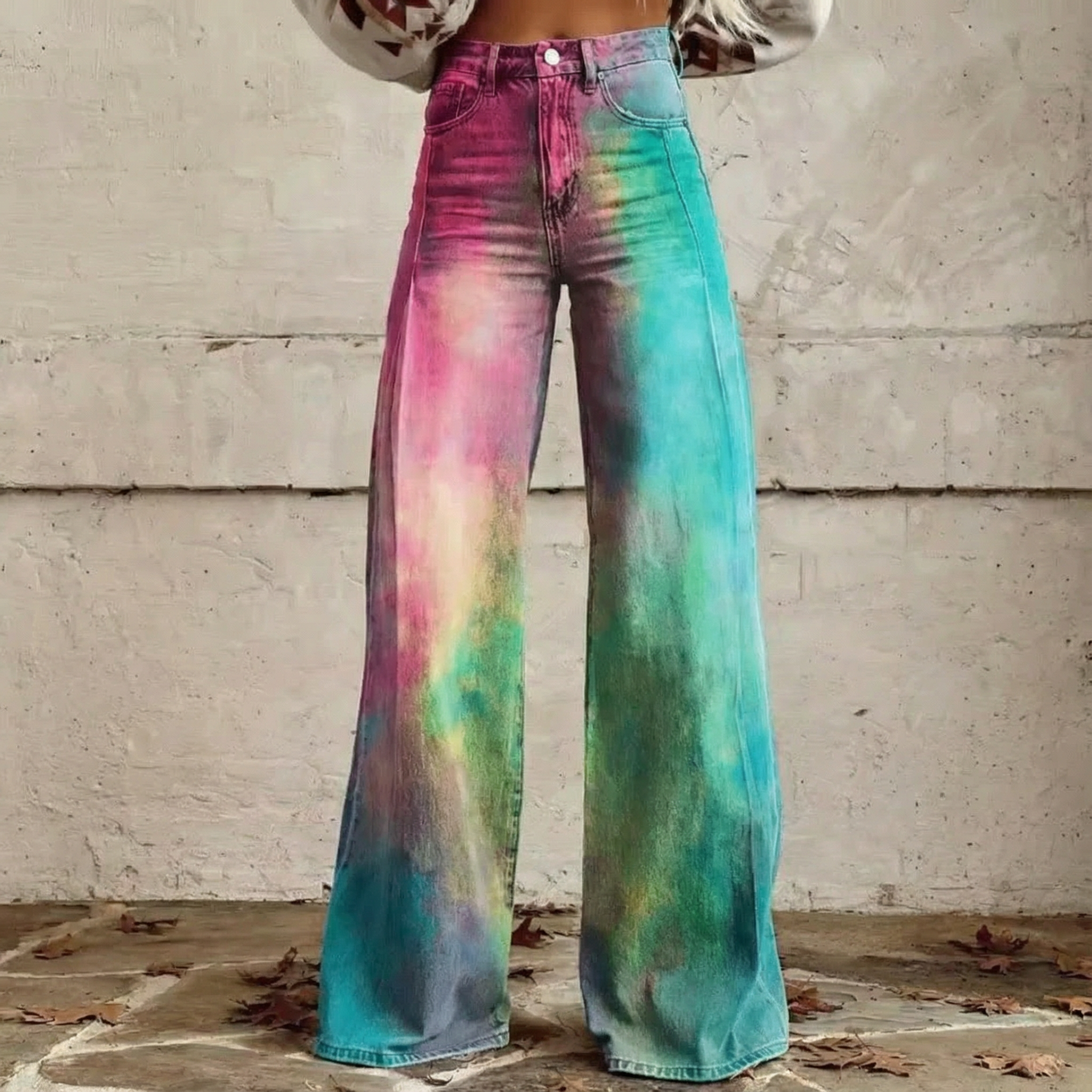 Sonja - Weite Boho-Hose für unterwegs