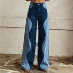Manuela - Boho-Hose mit Vintage-Print