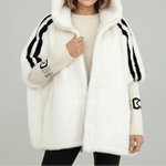 Bettina - Kapuzenjacke - Weiß