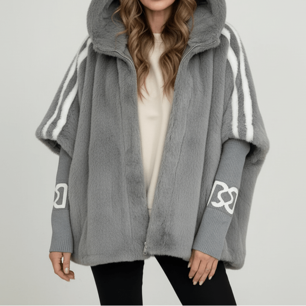 Bettina - Kapuzenjacke - Grau