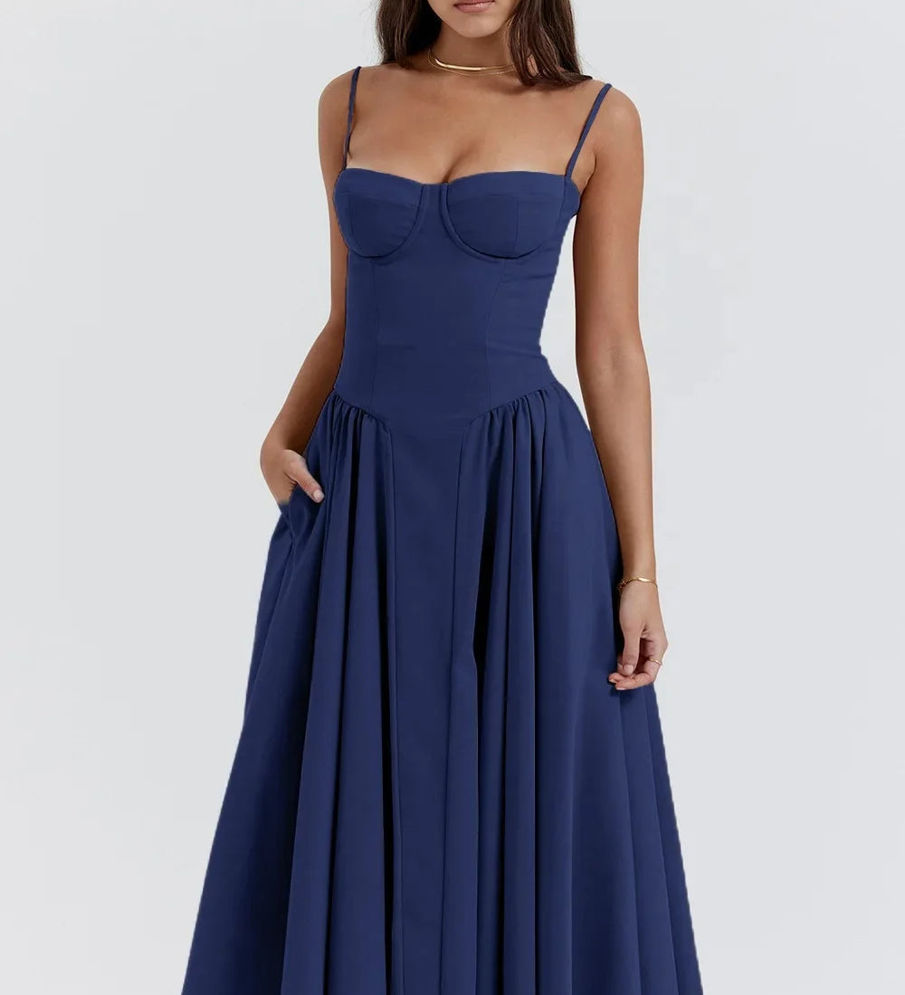 Waltraud - Damen-Midikleid