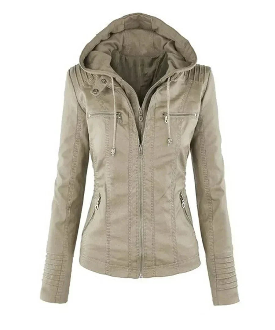 Eva - Edle Jacke - Apricot
