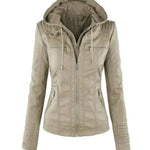 Eva - Edle Jacke - Apricot
