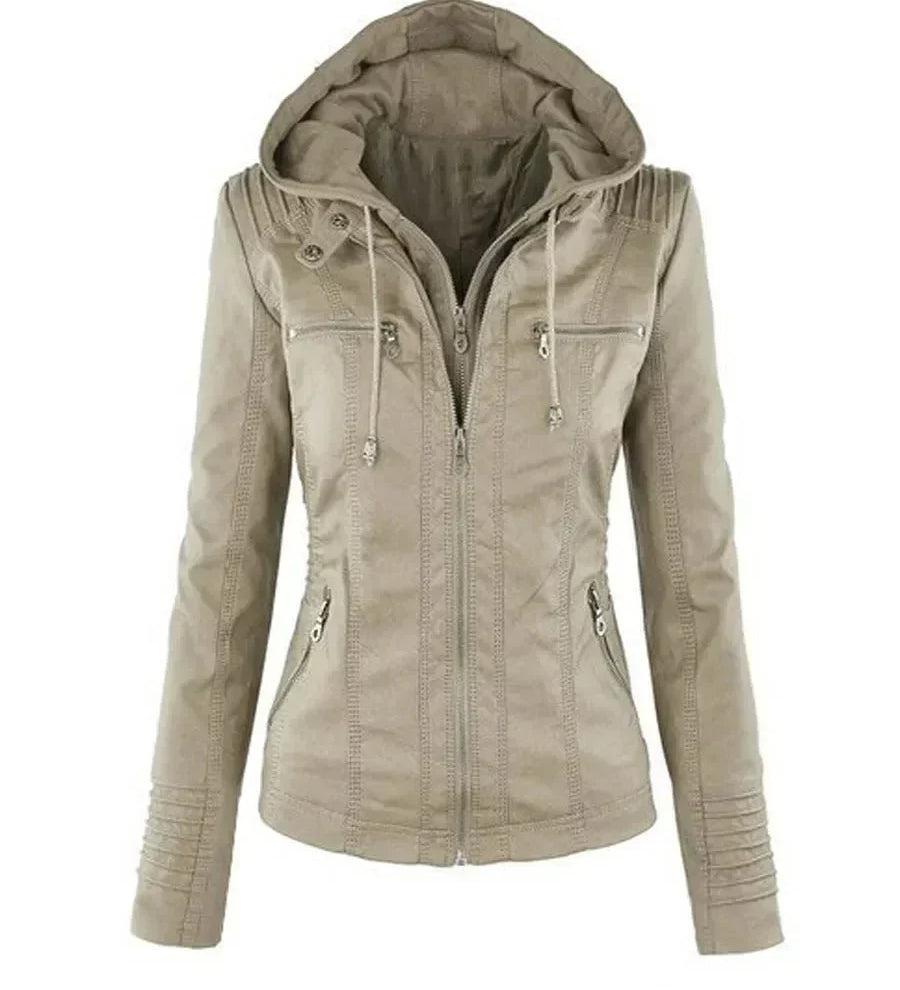 Eva - Edle Jacke - Apricot