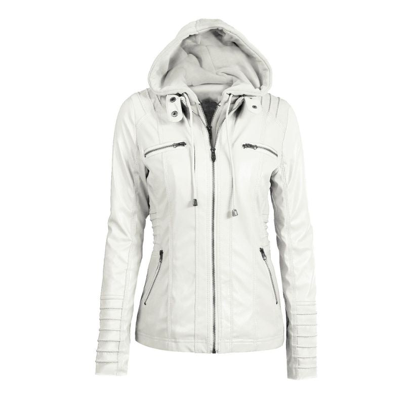 Eva - Edle Jacke - Weiß