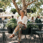 Tanja - Boho-Hose mit Retro-Muster