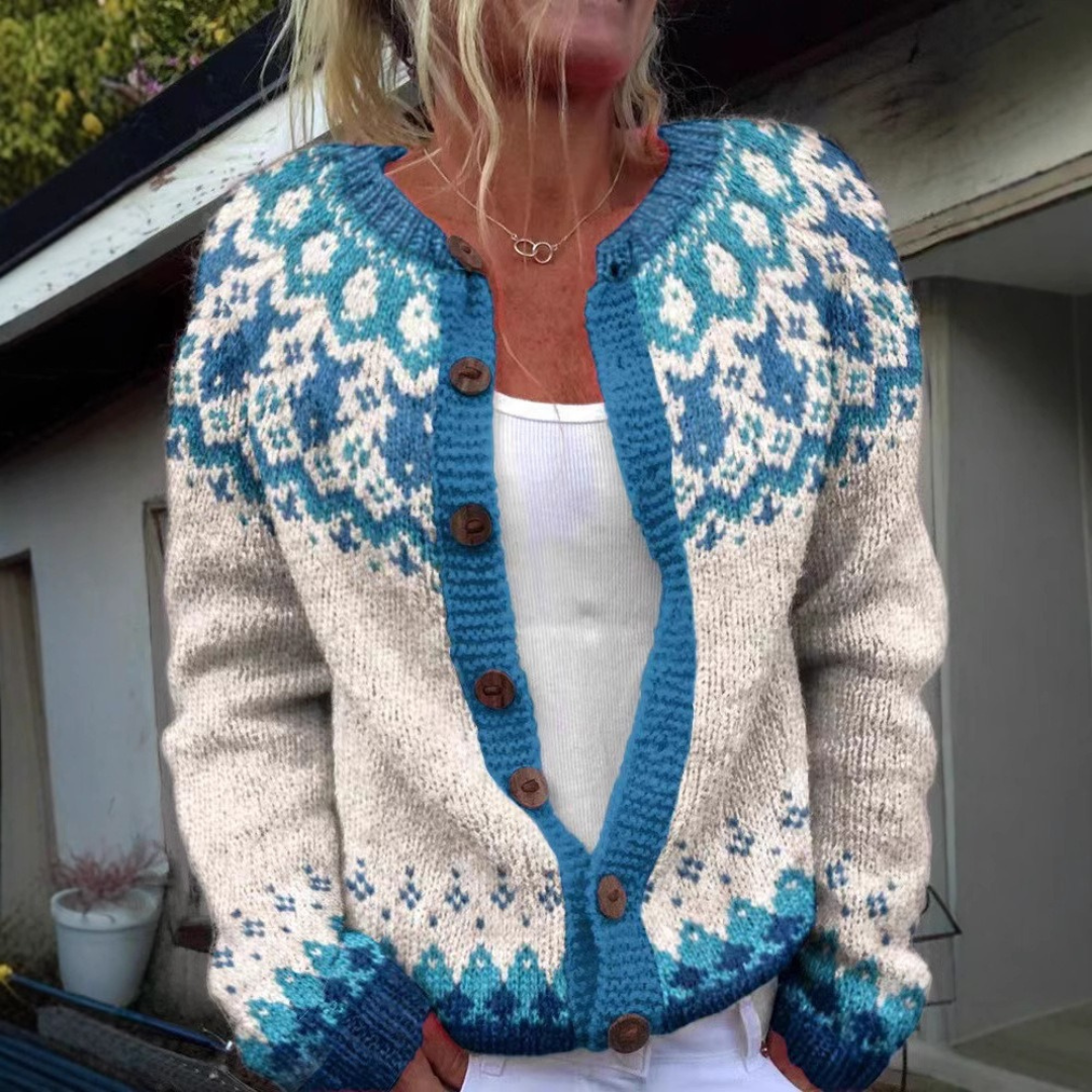 Rica - Nordische Strickjacke