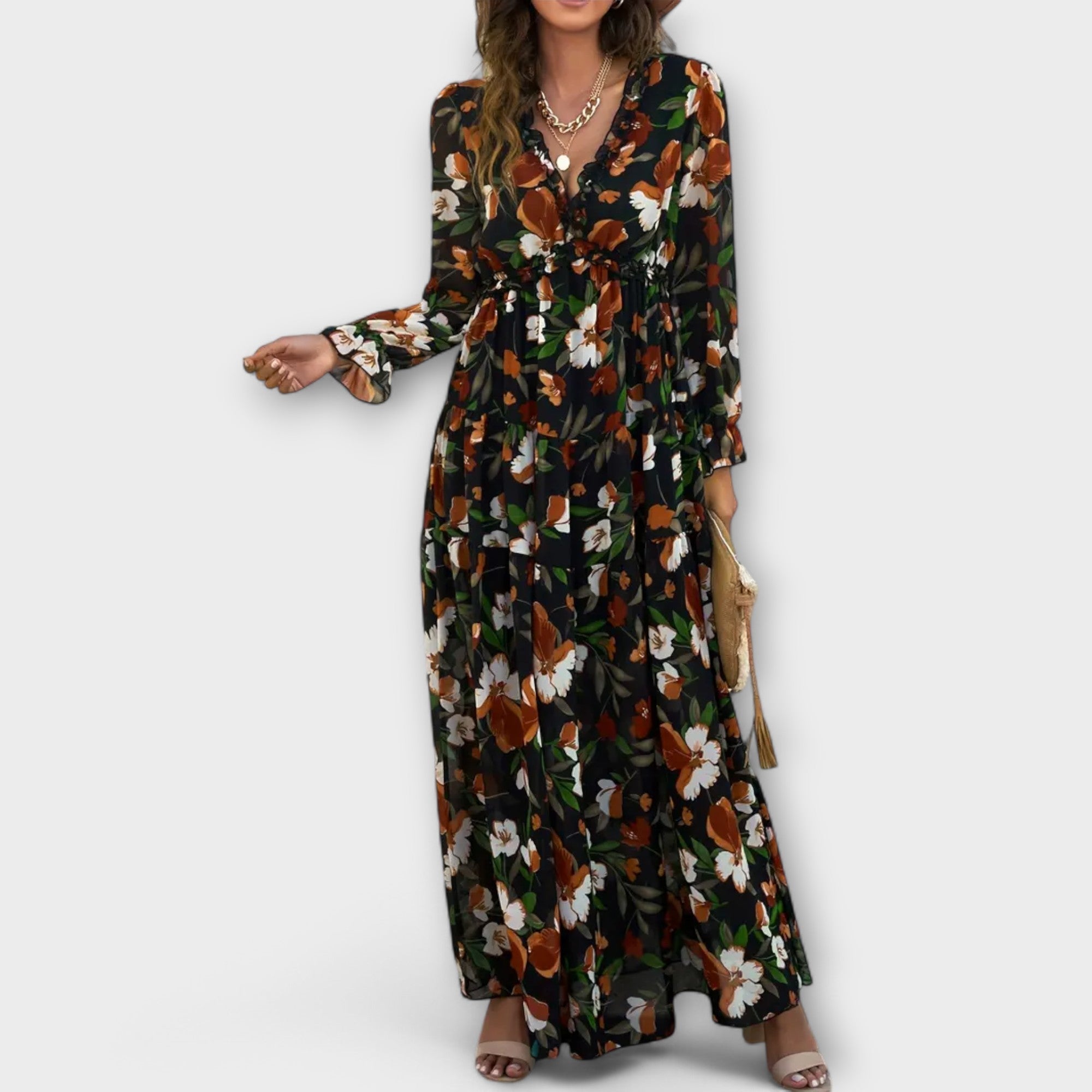 Anneliese - Damen-Maxikleid