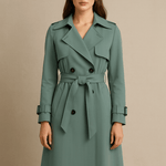 Franziska - Stylischer Trenchcoat - Grün