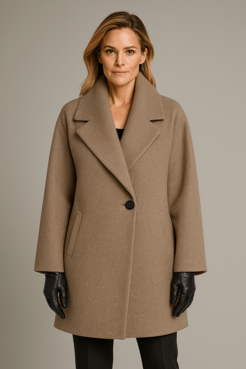 Silvia - Elegante Jacke - Khaki