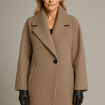 Silvia - Elegante Jacke - Khaki