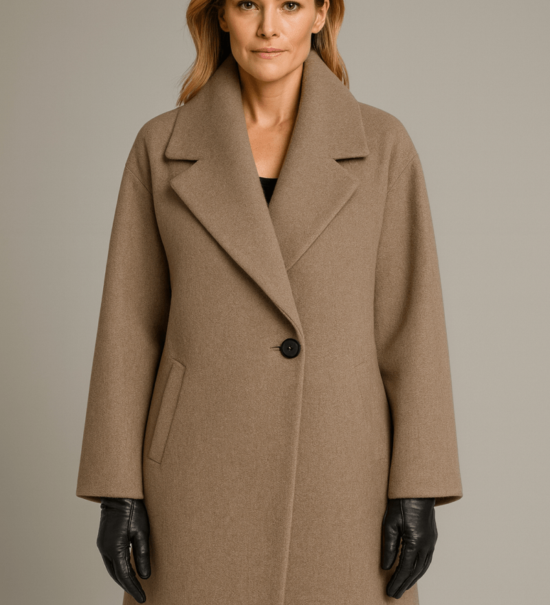 Silvia - Elegante Jacke - Khaki