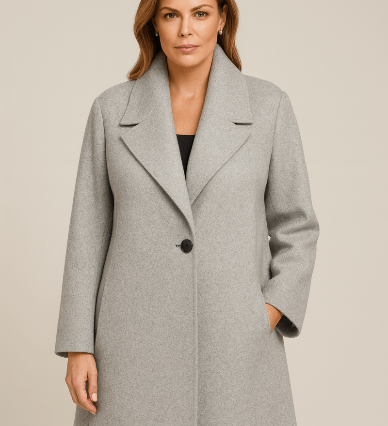 Silvia - Elegante Jacke - Grau