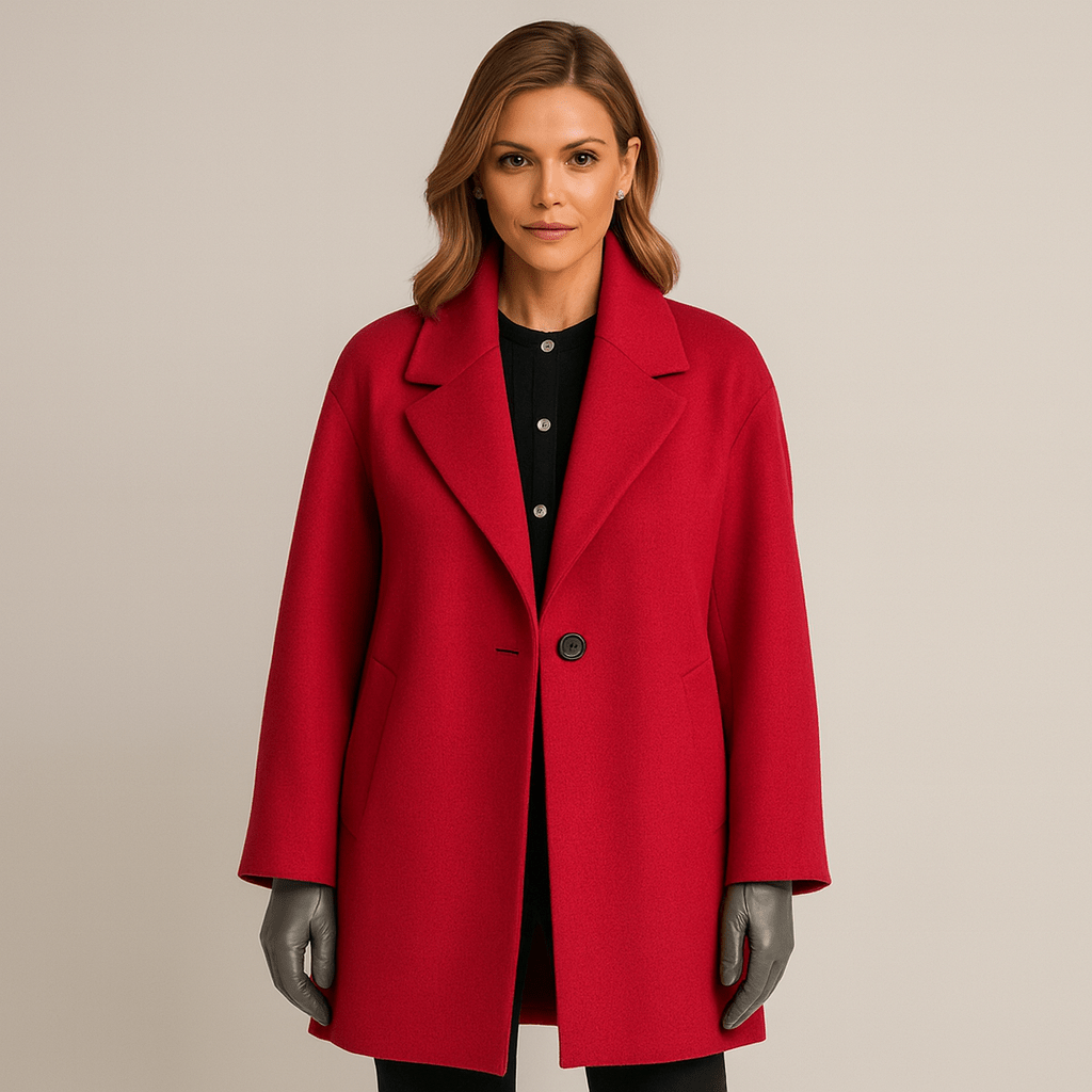Silvia - Elegante Jacke - Rot