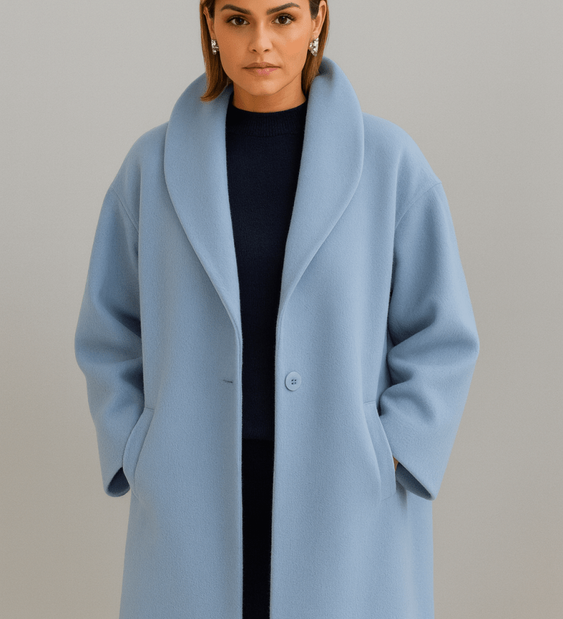 Silvia - Elegante Jacke - Blau