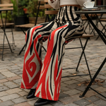 Alexandra - Boho-Hose mit hoher Taille und Muster