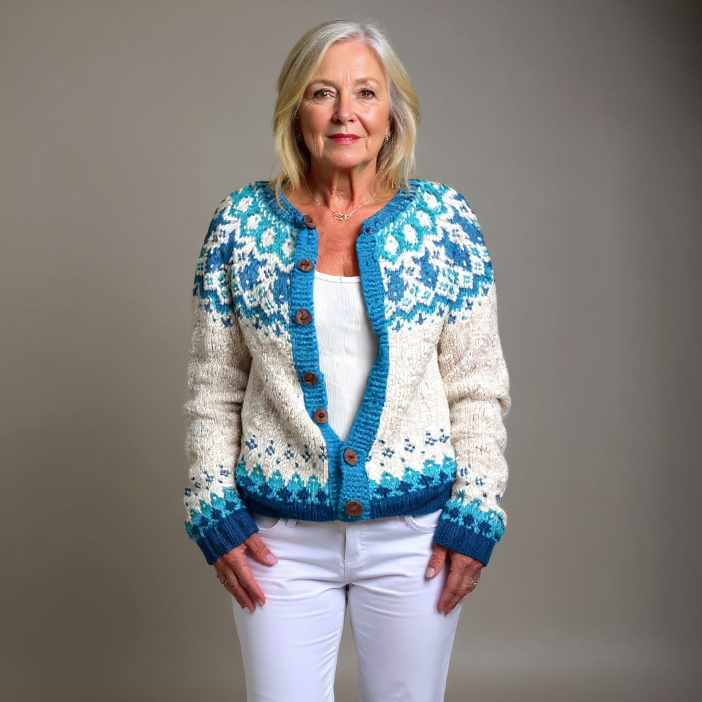 Rica - Nordische Strickjacke