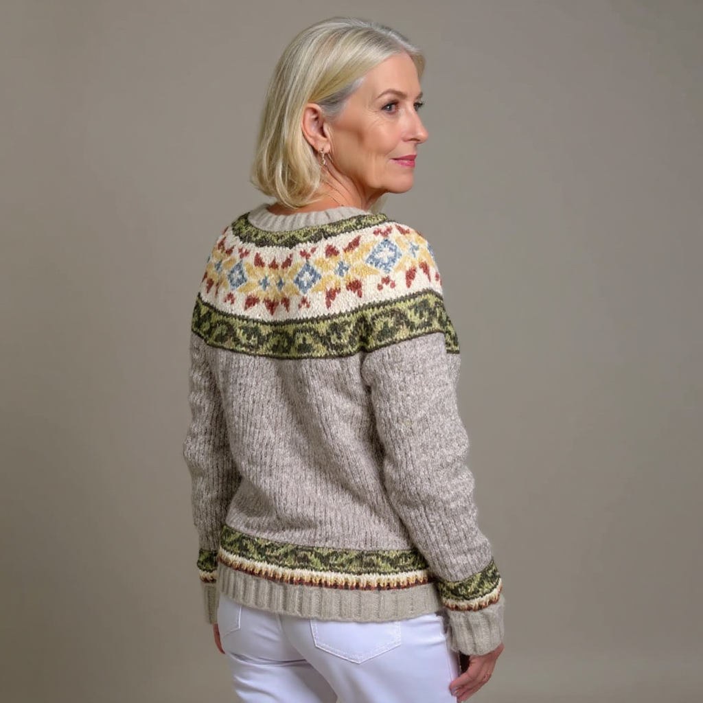 Mabel - Vintage-Strickjacke