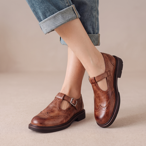 Stefanie - Elegante Mary-Jane-Schuhe