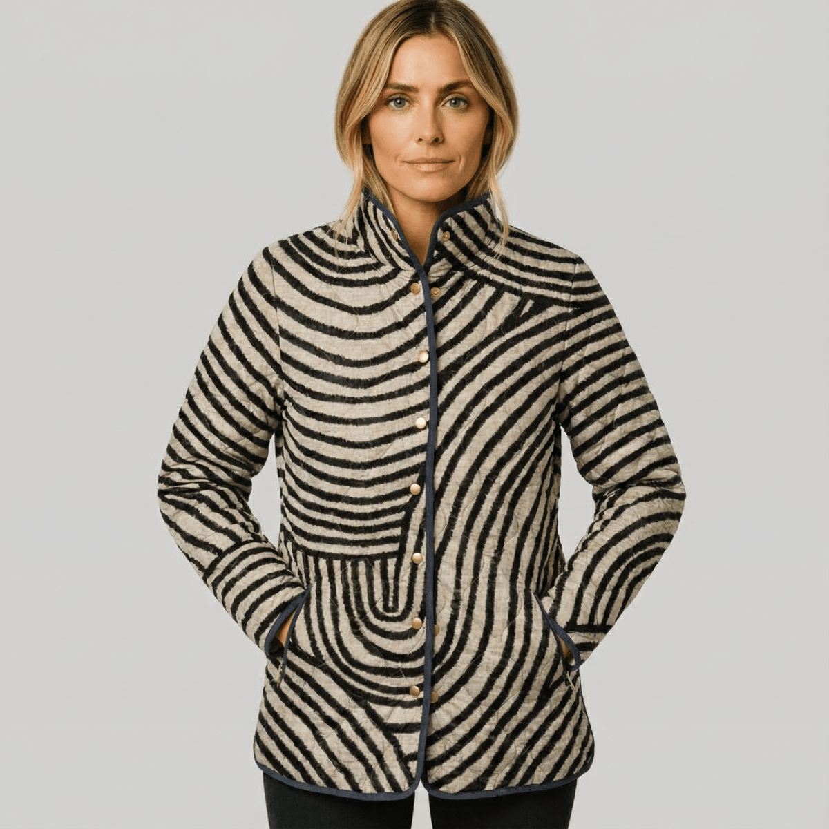 Julia - Retro-Steppjacke