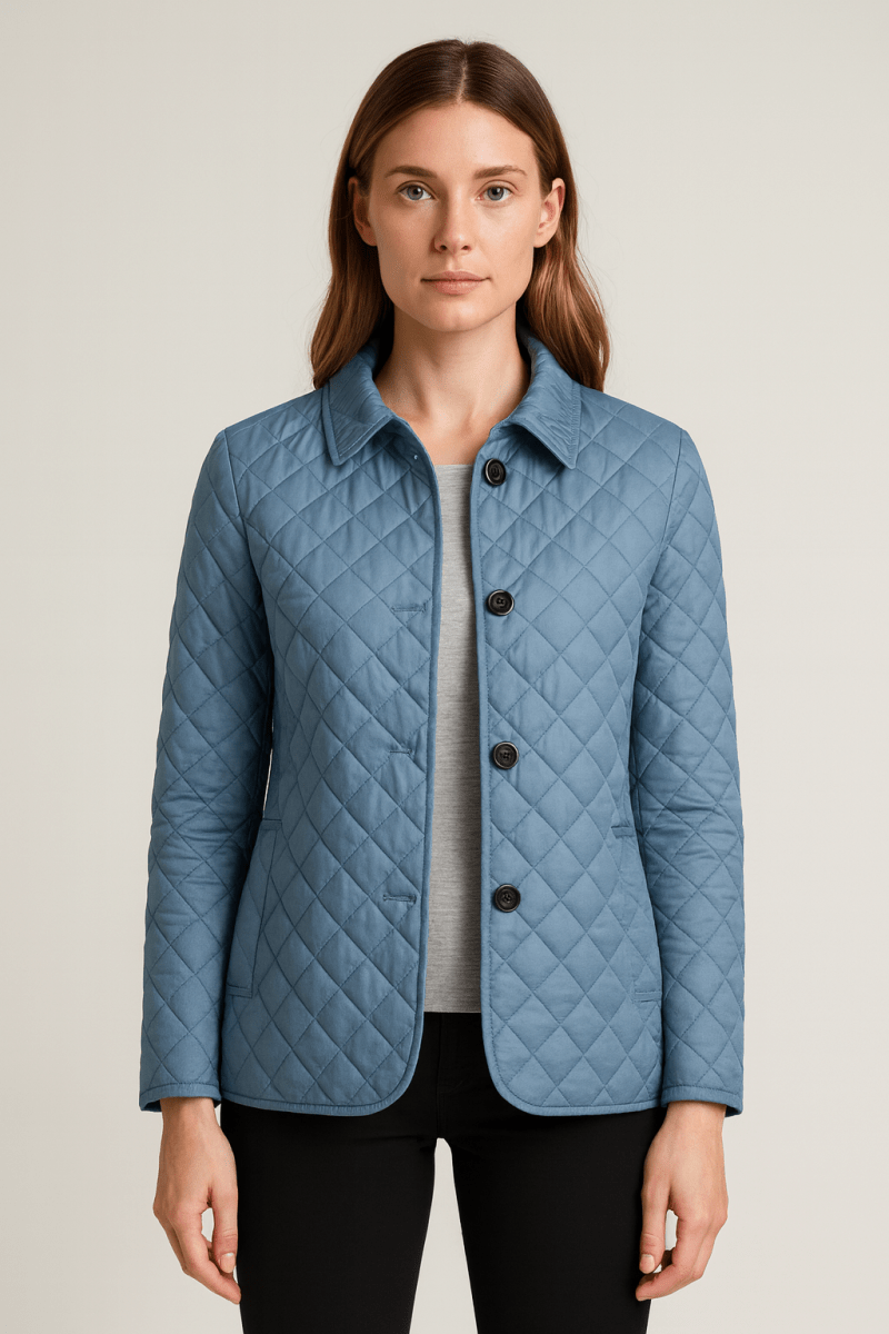 Tanja - Leichte Steppjacke - Hellblau