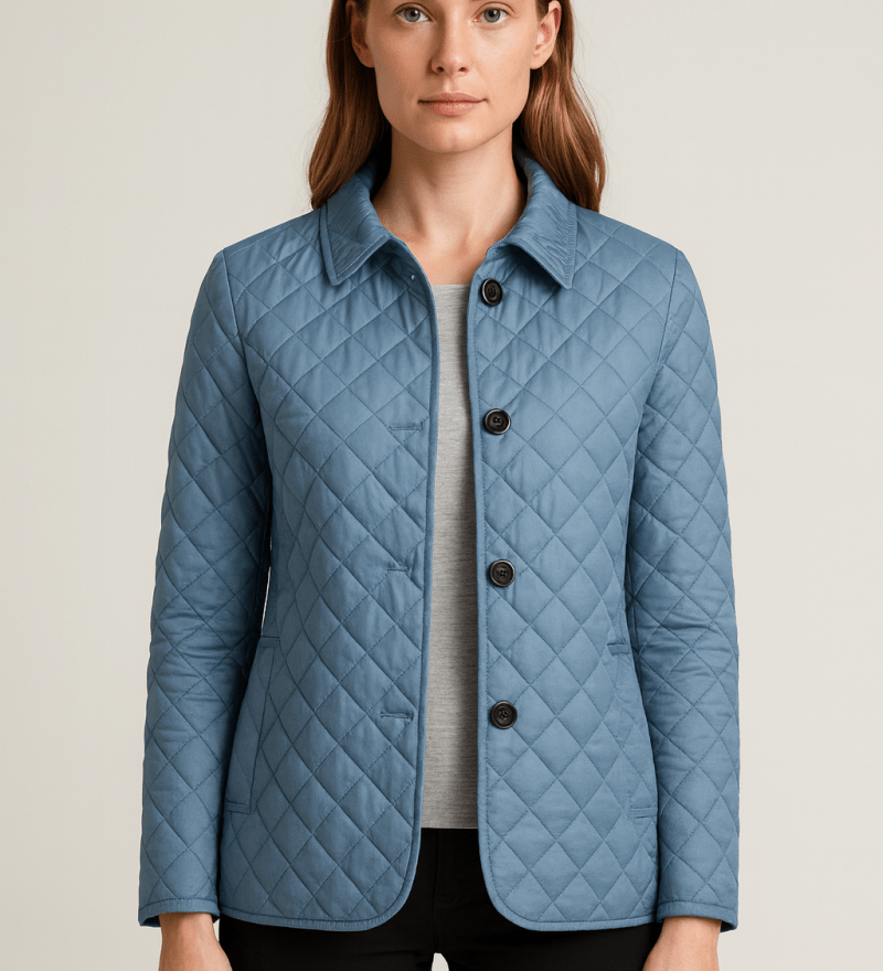 Tanja - Leichte Steppjacke - Hellblau