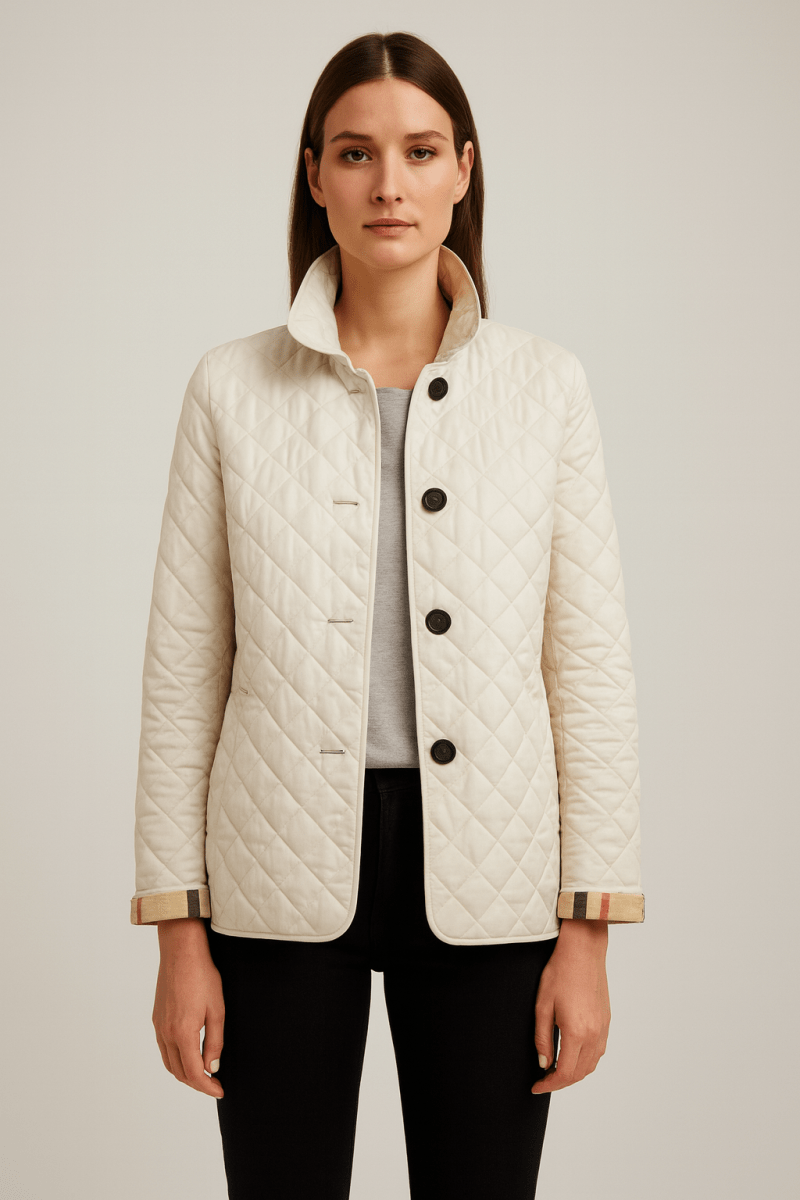 Tanja - Leichte Steppjacke - Beige