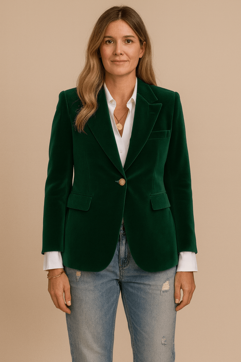 Cornelia - Eleganter Blazer - Grün