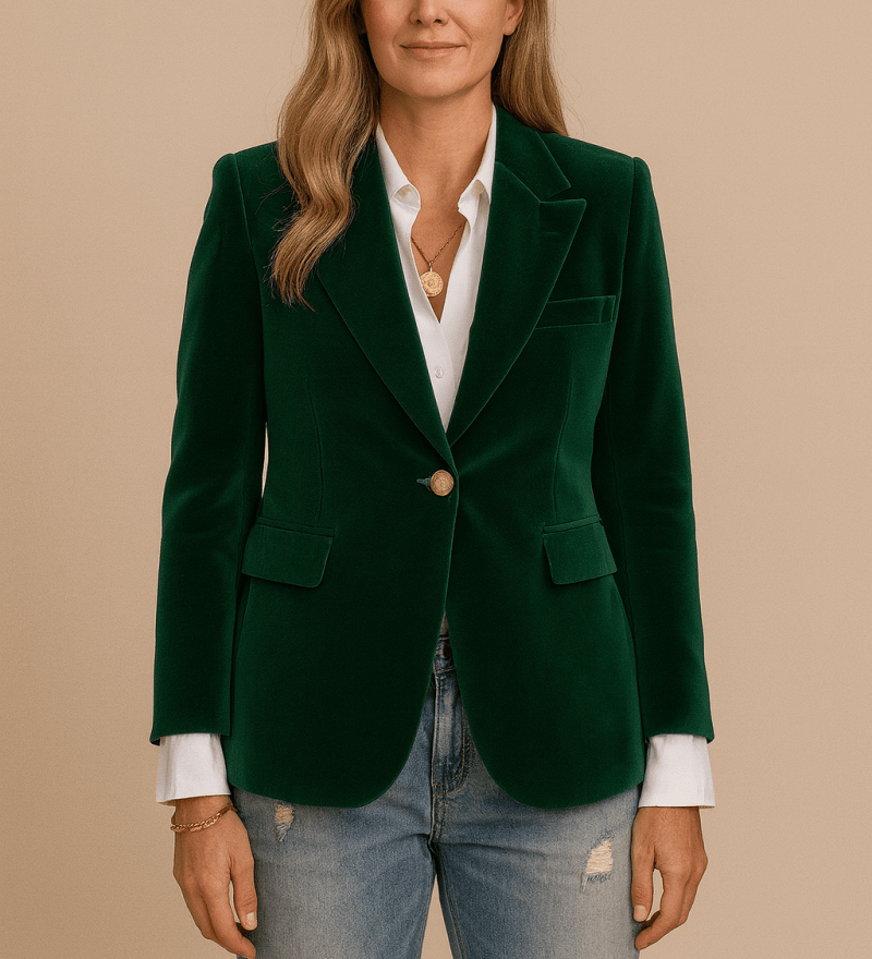 Cornelia - Eleganter Blazer - Grün