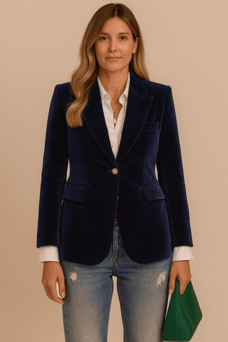 Cornelia - Eleganter Blazer - Blau
