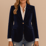 Cornelia - Eleganter Blazer - Blau