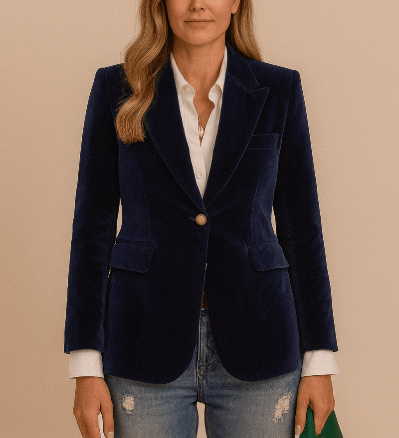 Cornelia - Eleganter Blazer - Blau