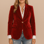 Cornelia - Eleganter Blazer - Rot