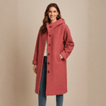 Stefanie - Eleganter Mantel - Pink