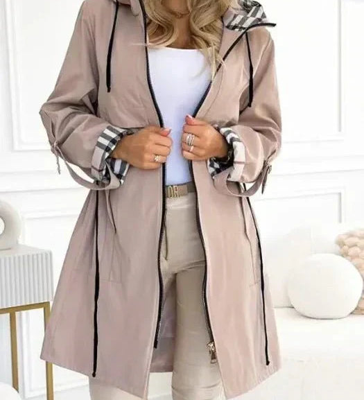 Verena - Wasserdichter winddichter Mantel - Beige