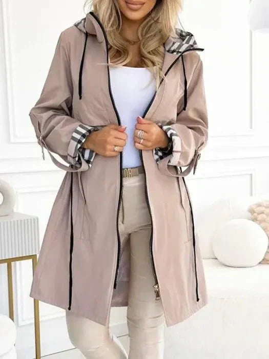 Verena - Wasserdichter winddichter Mantel - Beige