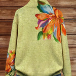 Melina - Cardigan mit tropischem Blumenmuster